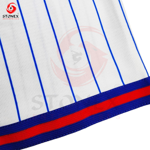 Camisetas de Béisbol Sublimadas Personalizadas de Alta Calidad para Hombre, Unisex, Bordadas, Transpirables, de Secado Rápido, Cuello en V, Tallas Grandes - Product Image 2