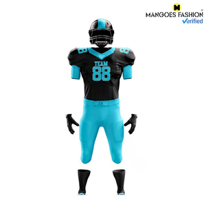 Personnalisable Nouveaux Designs Maillots de Football Américain Équipes-Uniformes de Sport Brodés Cousus Sublimés Football Original - Product Image 5