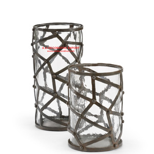 New Ultimate High Quality Finishing Design Glass & Metal Silver Polished Finished Handmade <b>T</b> <b>Light</b> <b>Candle</b> Holder Custom Quantity - Product Image 6