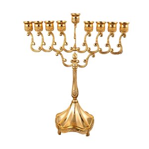 Hot Selling Candelabra Centerpiece Gold Polished Metal <b>Brass</b> Home Decoration Candle Stand And Holder. - Product Image 2