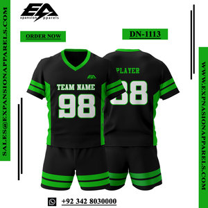 High Quality Rugby Uniform <b>Shorts</b> with <b>Long</b> Sleeves Custom Logo Wholesale Shirts & Tops Sublimation Technique - Product Image 5
