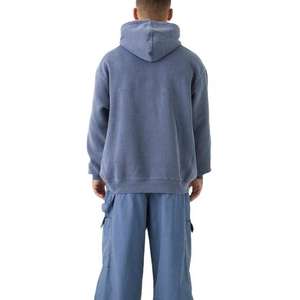 Winter sale New Style Custom Logo Blank Cotton Custom Streetwear Oversized Heavyweight <b>Zip</b> <b>up</b> Hoodies for Men - Product Image 6