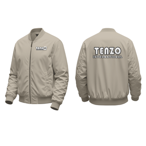 Chaqueta Bomber Unisex Personalizada de Invierno, Ecológica, Resistente al Viento, de Poliéster/Algodón, con Bordado Frontal, Colores Personalizados y Servicios OEM - Product Image 1