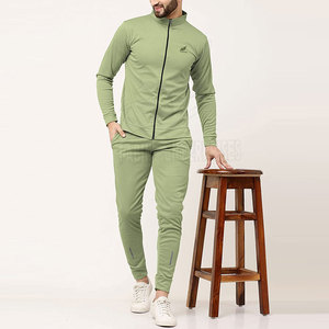 Survêtement Homme Personnalisé de Haute Qualité avec Fermeture Éclair, 100% Coton Respirant et Confortable, Impression de Logo Personnalisé pour la Vente en Gros - Product Image 5