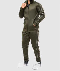Chándal con cremallera de gran tamaño elegante 2025 | Conjunto de ropa deportiva para hombre duradero y cómodo | Perfecto para el uso diario y el entrenamiento - Product Image 1
