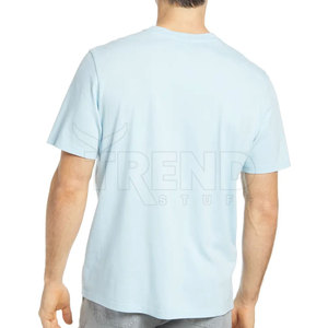 เสื้อยืดลำลองผู้ชาย ผ้าฝ้ายใยไผ่ ขายส่ง สกรีนโลโก้ได้ แบบเรียบ พิมพ์ลายเท่ ระบายอากาศ แห้งเร็ว คอกลม - Product Image 2