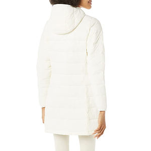 70% polyester 30% nylon femmes à la mode manteau de longueur de haute qualité pour femmes personnalisées veste bouffante - Product Image 4
