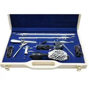 Electric Sigmoidoscope Set Gynecology Obstetrical Sigmoidoscopy Instruments Sets Anoscopes Proctoscope Gyne Ob Equipments Set
