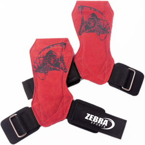 Levantamiento de pesas Correa de muñeca de cuero de doble capa Empuñadura de mano para levantamiento de pesas y levantamiento de pesas Ajustable Acolchado de neopreno - Product Image 2