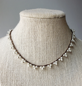 Crochet Collar de perlas Danty Elegant Pearls - Product Image 2