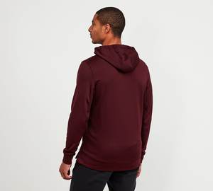 Sweat à capuche en molleton surdimensionné pour homme avec logo personnalisé, épaules tombantes, coupe courte, ourlet brut, impression en relief écologique de haute qualité - Product Image 2