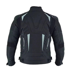 Chaqueta de carreras de motos de talla grande hecha a medida, chaquetas de moto de carreras impermeables para todo tipo de clima personalizables para hombre - Product Image 4