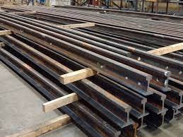 Rails de chemin de fer usagés R50 R65 HMS1 HMS2, acier ferrifère de qualité pour la retrafage et le recyclage, à vendre - Product Image 6