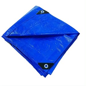 In-Stock 100% PE Tarp 120gsm Durable <b>Waterproof</b> <b>Sheet</b> with UV Protection and Coated Finish, Ready to Ship - Product Image 4