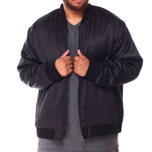 Veste en satin épaisse personnalisable pour homme, style streetwear urbain 2026, veste universitaire matelassée, prix de gros, veste en satin 2026 - Product Image 6