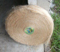 Rollo de Filas de Yute de Alta Calidad para Tejido Textil, 100% Natural, Ecológico, Antibacteriano y Resistente a la Intemperie