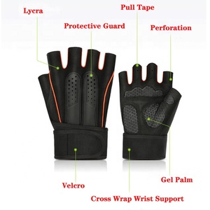 Nueva llegada al por mayor Guantes de gimnasio Guantes de levantamiento de pesas Guantes de entrenamiento de fitness Logotipo personalizado Color - Product Image 2