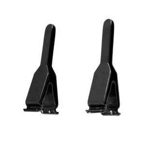Pinzas Vasculares Dobles Manuales de Acero Inoxidable de Alta Calidad con Recubrimiento Negro, Pinzas Vasculares Micro Acland, Certificación CE - Product Image 1