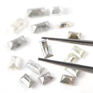 Diamants naturels en vrac, taille baguette sel et poivre, 0,006-0,008 & 0,017-0,019 carats, qualité excellente et bonne, idéaux pour la fabrication de bijoux - Product Image 2