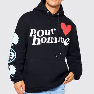 2025 entrenamiento de invierno personalizado Jogging bordado polar chándales Regular Fit algodón Cargo sudor hombres sudaderas con capucha - Product Image 1