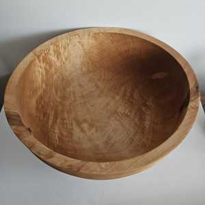 ชามสลัดไม้สไตล์โบฮีเมียนทำด้วยมือคุณภาพสูงสำหรับเสิร์ฟซุปก๋วยเตี๋ยวเครื่องครัวเขาแกะสลัก - Product Image 1