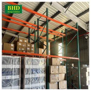 Meilleur vendeur de l'usine BHD du Vietnam Hauteur personnalisable Rayonnage à palettes en forme de larme Contrôle des stocks d'entrepôt en acier - Product Image 5