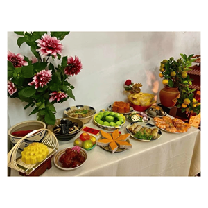 Barco de Bambú Tejido a Mano con Estructura de Bambú Tejido para Exhibición de Alimentos, Servicio de Buffet y Decoración de Interiores, Artesanía de Vietnam - Product Image 3