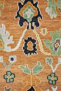 พรมผ้าฝ้ายถักด้วยมือสำหรับตกแต่งบ้านแบบดั้งเดิมสำหรับห้องนอนห้องนั่งเล่นพรมสีสันสดใส - Product Image 5