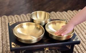 Brushed Stainless Steel Cone Bowl For Decorative And Dining Use - Product Image 5