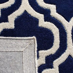 Alfombras de Lana de Lujo Hechas a Mano con Diseño Floral - Ecológicas y Antideslizantes para Hogar, Hotel, Dormitorio y Oficina - Product Image 4