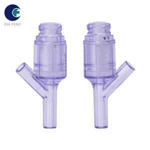 Adaptateur sans aiguille à usage unique en plastique moulé par injection de contrôle de débit IV pour centres de chirurgie ambulatoire Produit en plastique médical - Product Image 1