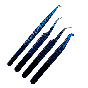 Pinzas profesionales de acero inoxidable de alta precisión, herramienta de extensión de pestañas de punta afilada a precio competitivo - Product Image 5