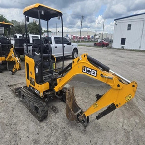 Miniexcavadora JCB 18Z-1 T3 con giro de cola cero y orugas compactas - Product Image 1