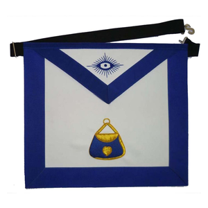 Service OEM et ODM Articles maçonniques de haute qualité Brodés à la main Tablier maçonnique Grand Lodge Master Disponible à bon prix - Product Image 4