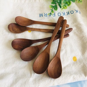 Artisanat Longan Cuillère En Bois Ustensiles De Cuisine Idéal Pour Servir La Soupe, Dessert Vaisselle Ustensile Pas Cher Prix Usine - Product Image 2