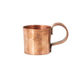 Gobelet en cuivre à trois couches au design moderne avec poignée en laiton chope à bière en métal fini mat pour bar de fête - Product Image 3