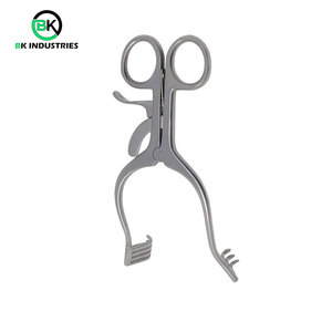 เครื่องถ่างแผลผ่าตัดสแตนเลสพร้อมด้ามจับตามหลักสรีรศาสตร์ เครื่องถ่างแผลผ่าตัดแบบยึดติดในตัวที่มีความแม่นยำสูง - Product Image 4