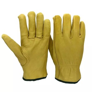 Guantes de seguridad de cuero para Conductor de mejor diseño al por mayor con logotipo personalizado guantes de trabajo de protección de manos de gran oferta para la industria - Product Image 2
