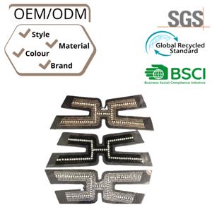 New and hot-selling fashionable TPU <b>shoes</b> upper with <b>rhinestone</b> accessories and semi-finished products Factory direct sales - Product Image 4