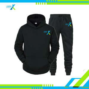 Conjunto Deportivo de Felpa para Hombre, Sudadera con Capucha Cálida y Pantalones Jogger, Ropa Deportiva Informal y Cómoda para Correr, Entrenar, Gimnasio y Ejercicio - Product Image 6