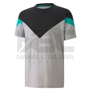 Camiseta de diseño personalizado de alta calidad para hombre, traje elegante de moda de manga corta informal de Color sólido - Product Image 5