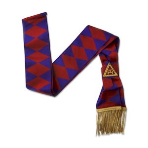 Écharpes de Regalia maçonniques brodées à la main Écharpes maçonniques de conception de client de haute qualité à vendre - Product Image 1