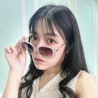 Gafas de Sol de Lujo Personalizadas de Tendencia 2026 para Mujer, Protección de Alta Calidad, Decorativas, para Actividades al Aire Libre, Venta Directa de Fábrica al por Mayor