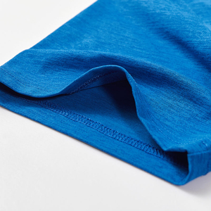 T-shirts col rond en gros T-shirts en coton coupe décontractée Options de couleur personnalisées T-shirts à manches courtes confortables pour hommes - Product Image 2