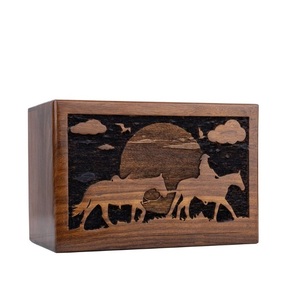 Handmade Rosewood <b>Urn</b> for Human Ashes Tree of Life Wooden Box <b>Urns</b> Cremation <b>Pet</b> <b>Urns</b> for Dogs - Product Image 2