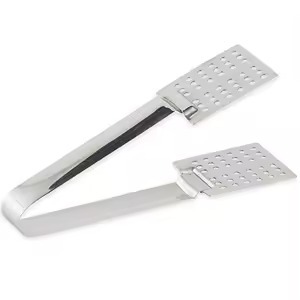 Pinzas para Repostería de Metal Pulido, Herramienta de Alta Calidad para Levantar Postres, para Panadería, Restaurante, Catering y Servicio de Eventos - Product Image 1