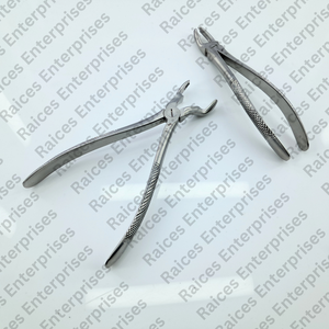 Pince dentaire professionnelle en acier inoxydable pince molaire orthodontique ensemble pour l'extraction chirurgicale retrait manuel de qualité allemand - Product Image 1