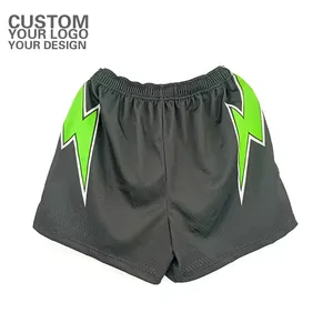 Wholesale Polyester Loose Fit Swim Trunks Quick Dry Beach Shorts With Mesh Lining Men Swim Shorts