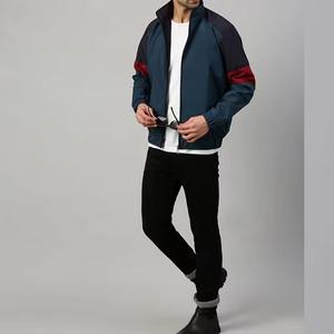 Chaqueta Bomber de Invierno para Hombre, Estilo Urbano, Cuero Genuino con Cuello Alto, Servicios OEM de Alta Calidad al por Mayor para Adultos - Product Image 4