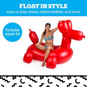 Bouée gonflable géante en forme d'animal pour piscine, directement de l'usine, plus de 4 pieds de large, pour adultes et enfants - Product Image 4